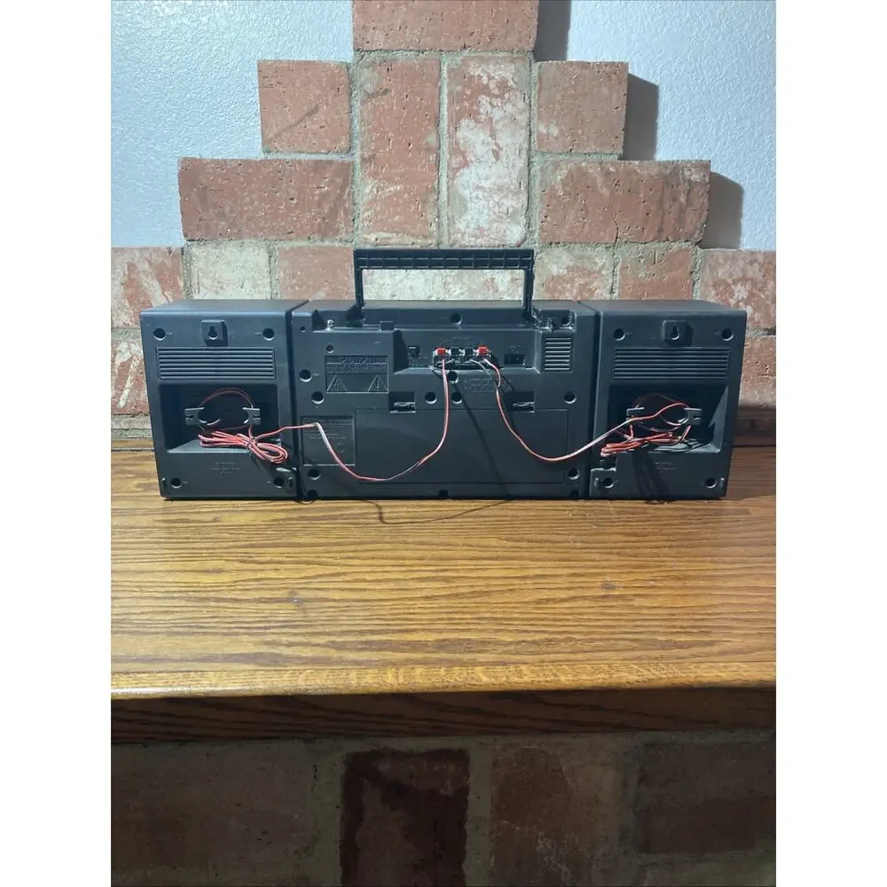 Sony CFS-W350 Dual 📻 Cassette AM/FM Radio Boombox Recorder